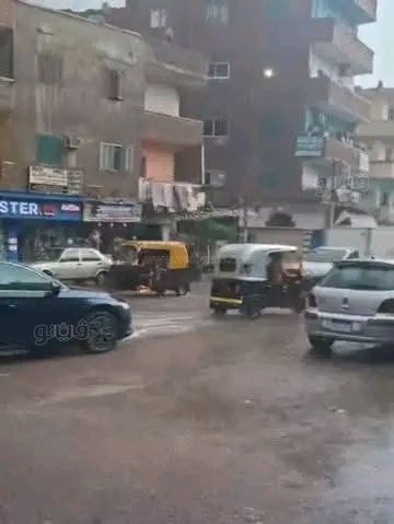 أمطار غزيرة وانقطاع الكهرباء في مناطق متفرقة بالشرقية،فيتو