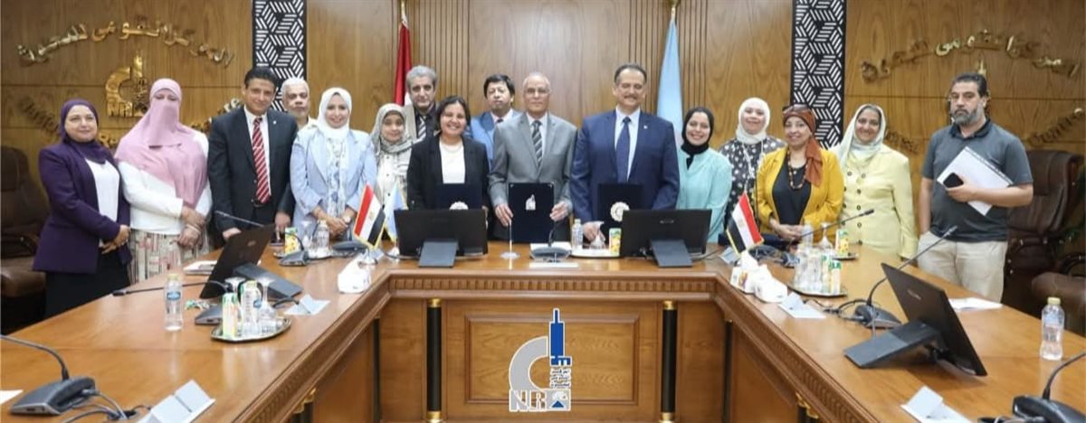 تعاون بين جامعة النيل وجمعية المستثمرين والقومي للبحوث