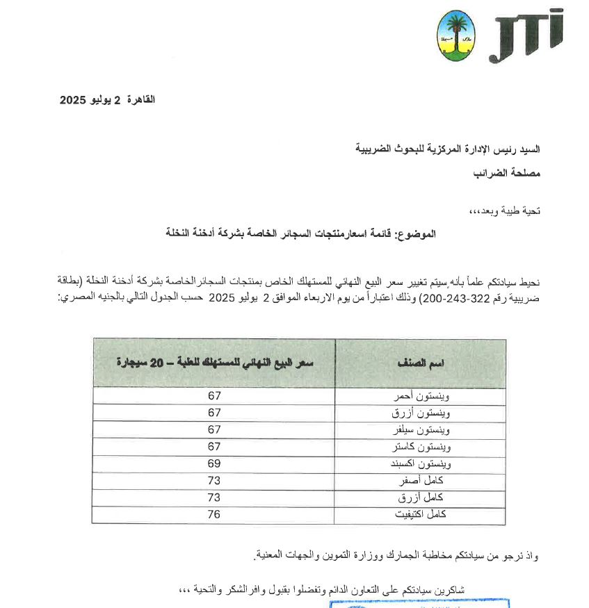 صورة من المستند الذى حصلت عيله فيتو