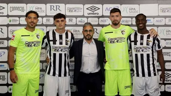 حمزة علاء بقميص بورتيمونينسي البرتغالي