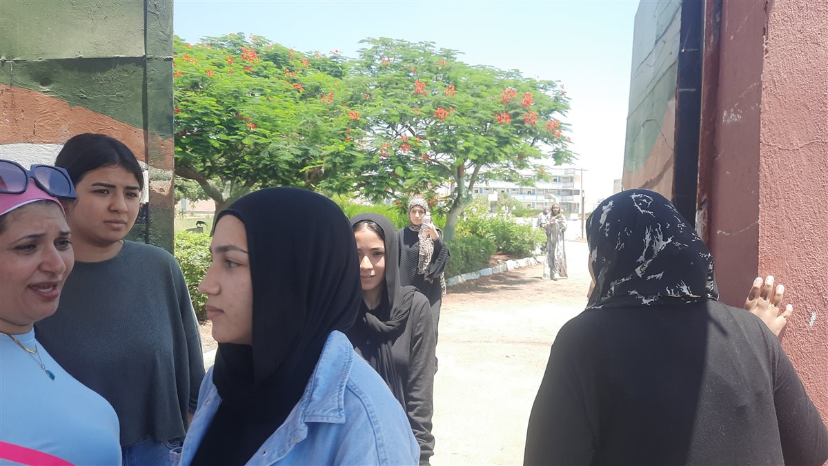 جانب من آراء الطالبات، فيتو