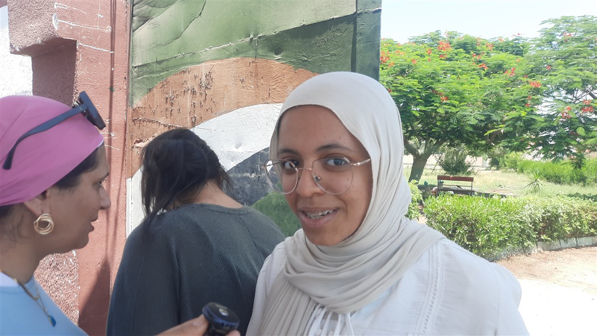 جانب من آراء الطالبات، فيتو