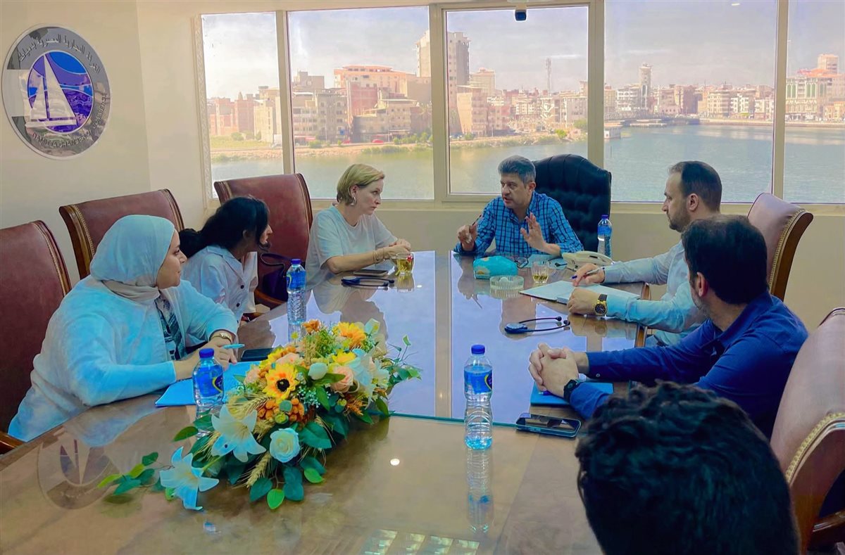 مجلس إدارة الغرفة التجارية بدمياط يستقبل وفد منظمة العمل الدولية