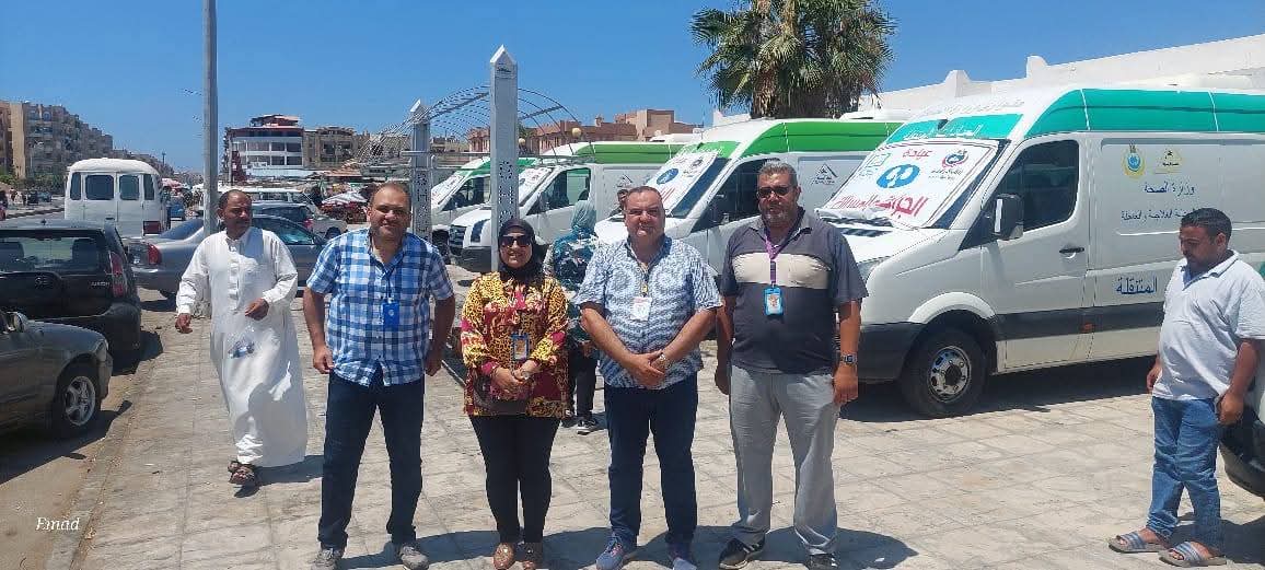 قافلة طبية مجانية بدمياط الجديدة