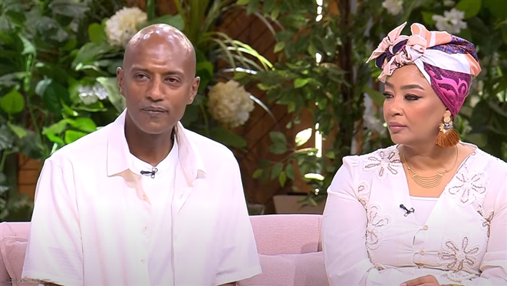 أمير صلاح الدين وزوجته