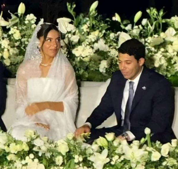 عادل رامي إمام وعروسه فريدة أشرف، فيتو