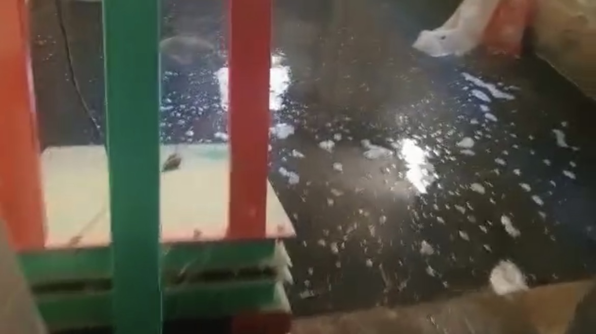 مياه الصرف تغرق قرية القلعة بالبحيرة، فيتو