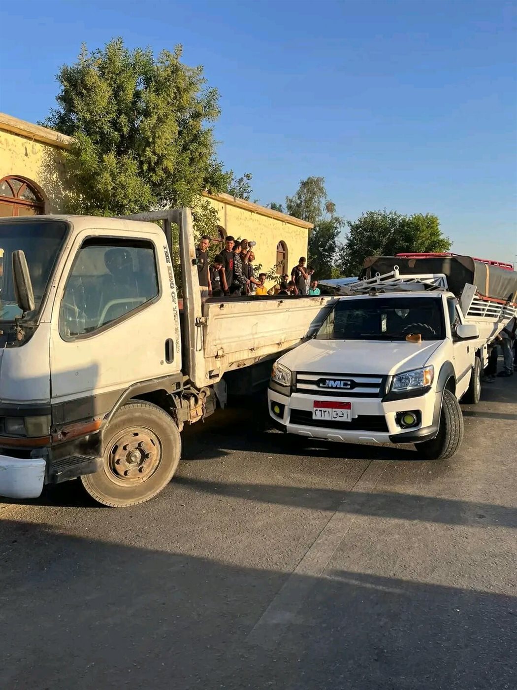 جانب من الحادث،فيتو