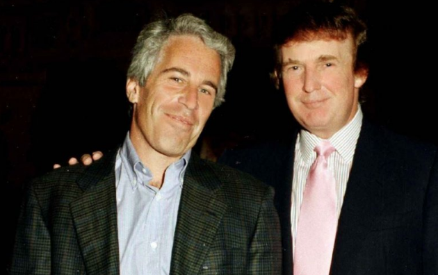 جيفري إبستين والرئيس الأمريكي ترامب، فيتو