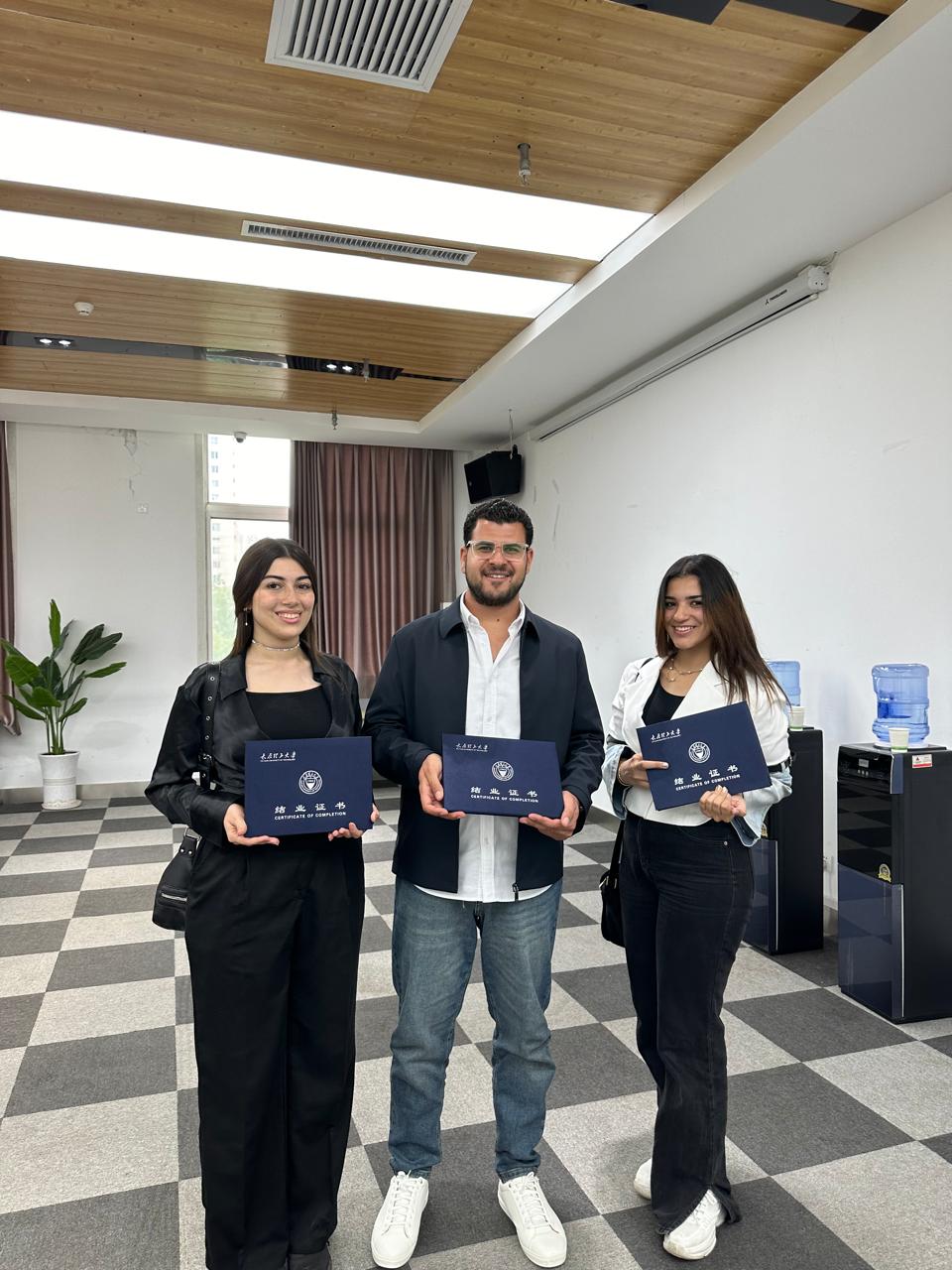 برنامج تدريبي في بكين لطلاب الجامعة المصرية الصينية