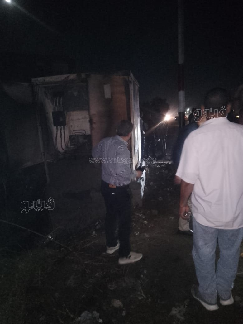 السيطرة على حريق في محول كهرباء بطريق الزنكلون دون خسائر،فيتو