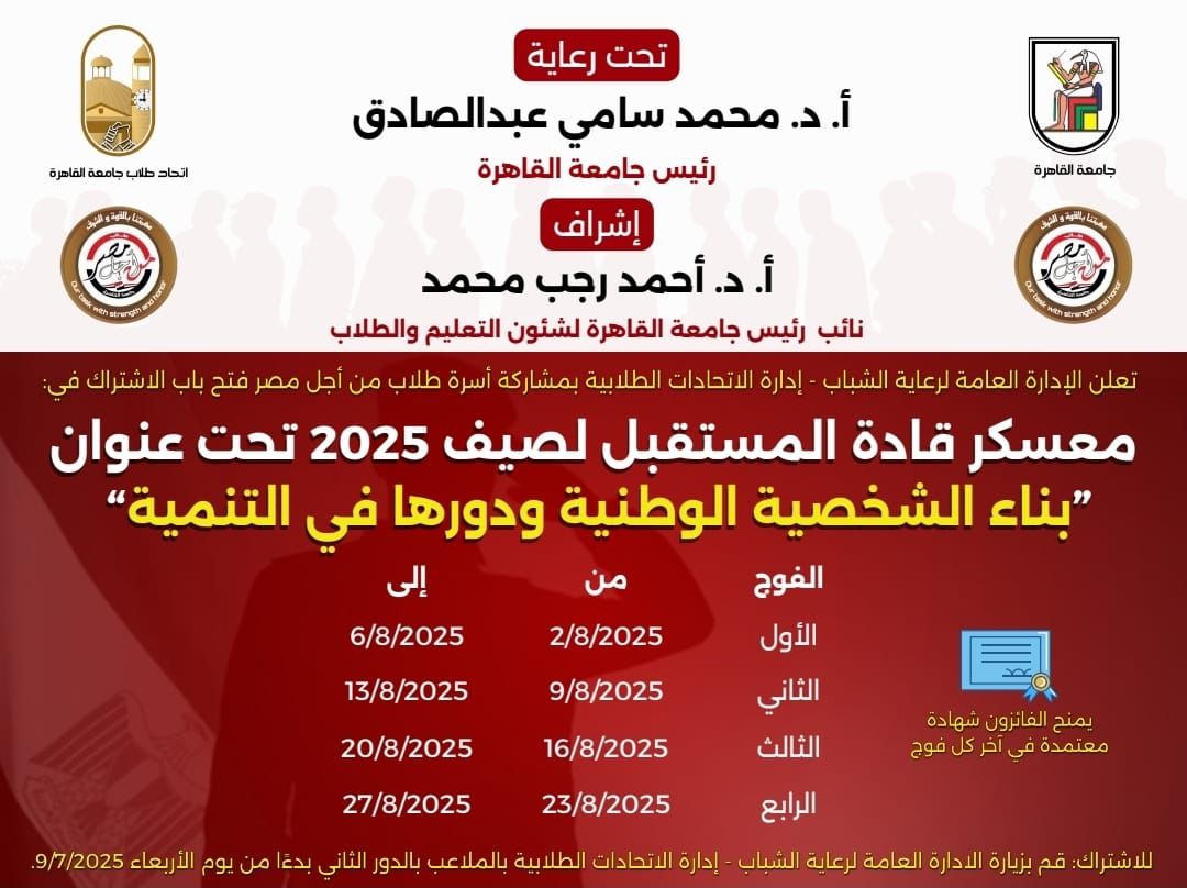 أفواج معسكر قادة المستقبل