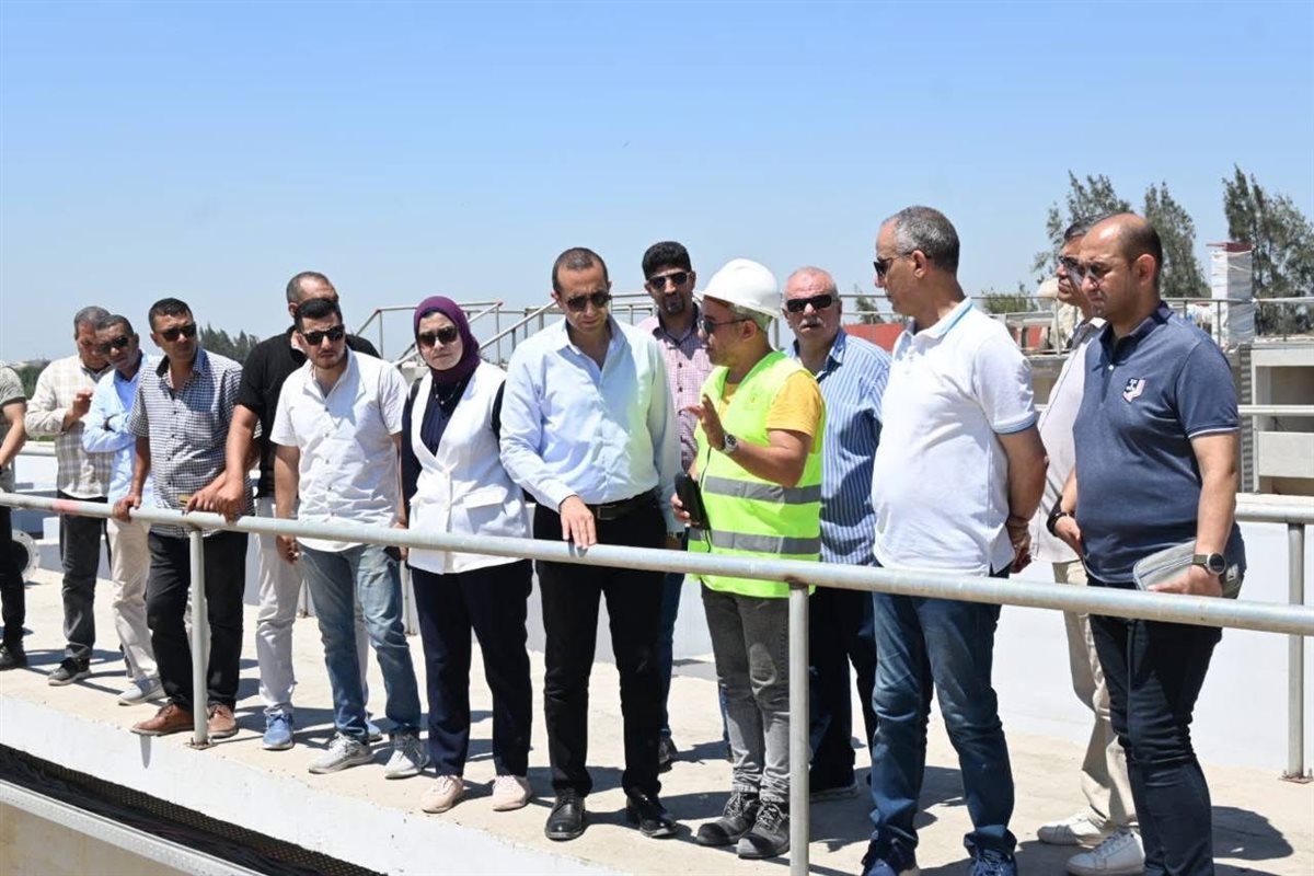 نائب محافظ البحيرة يتفقد مشروعات المياه بمركز بدر، فيتو
