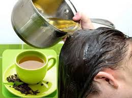 الشاي الاخضر للشعر