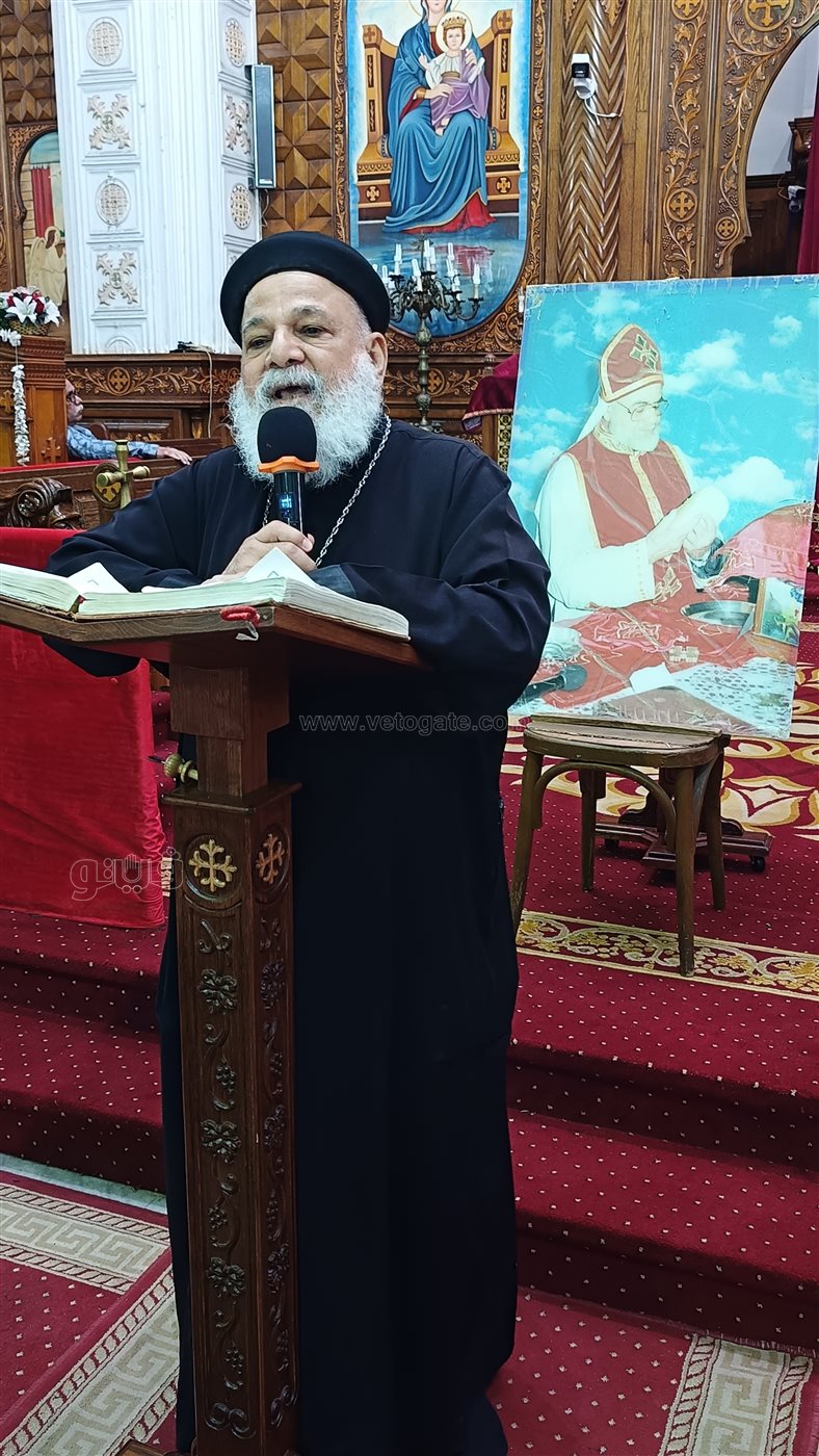 عزاء القمص بطرس الجبلاوي ببورسعيد، فيتو