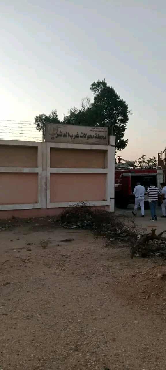 حريق محطة كهرباء العاشر من رمضان،فيتو