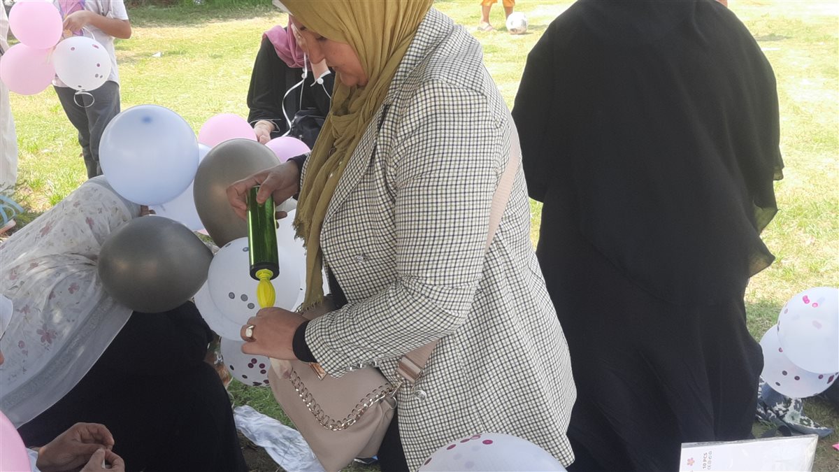 جانب من الإعداد للاحتفال، فيتو