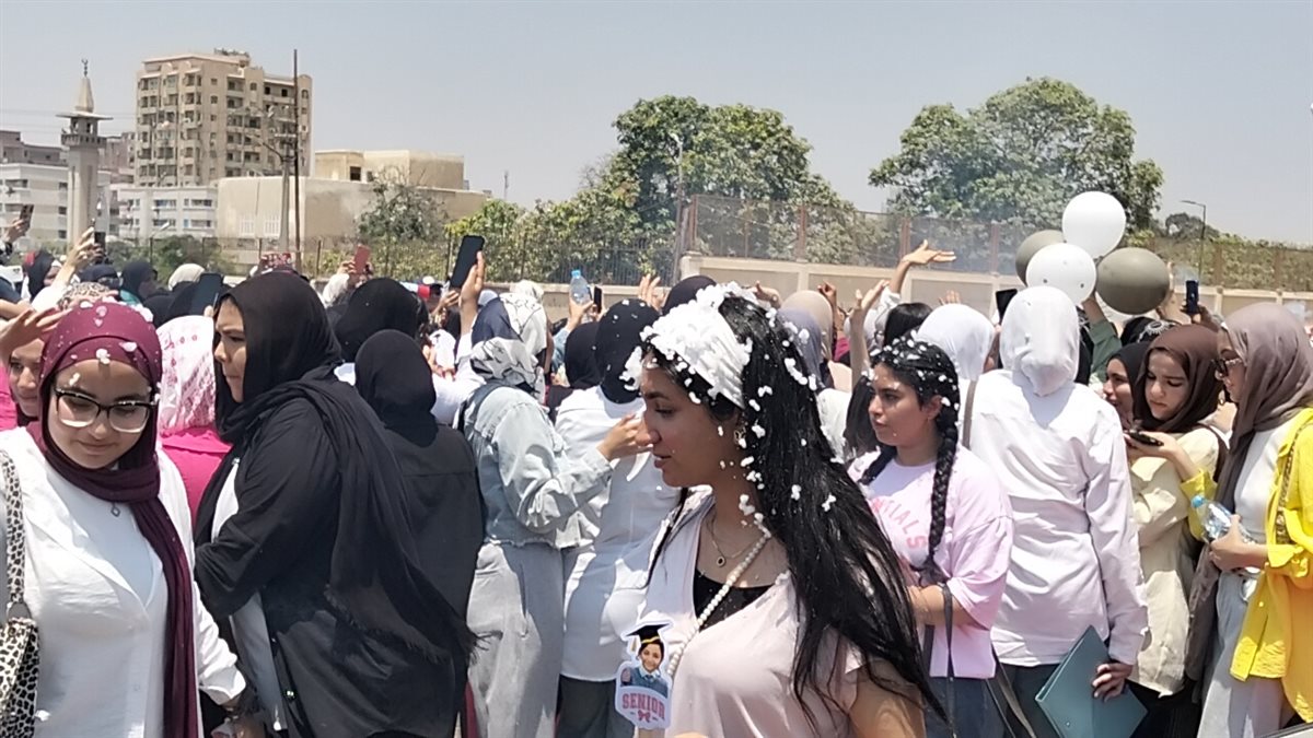 فرحة طلاب الثانوية العامة في الإسماعيلية، فيتو