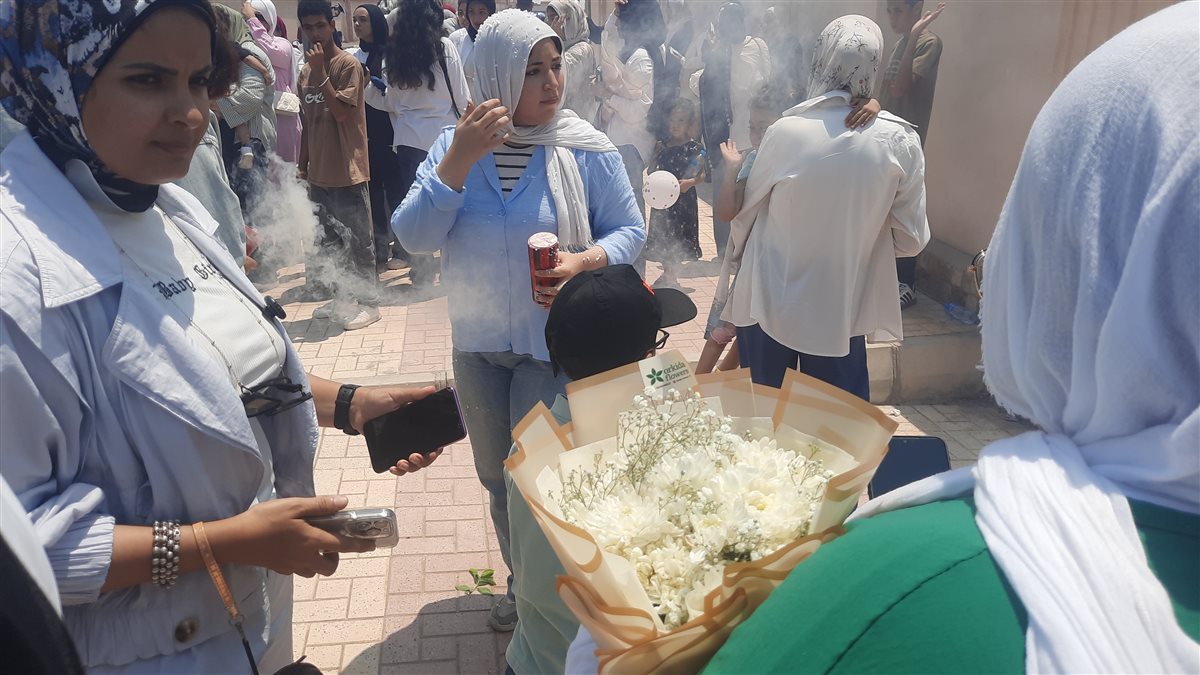 فرحة طلاب الثانوية العامة في الإسماعيلية، فيتو