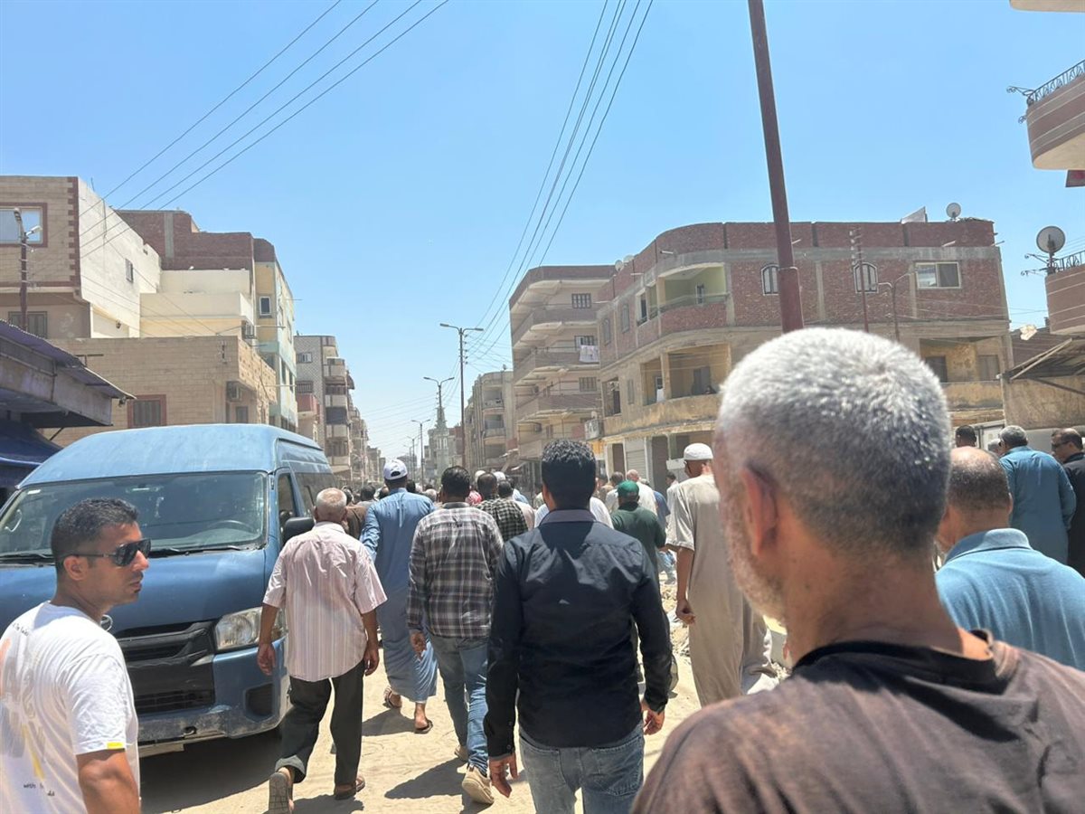 جانب من جنازة الفنان محمد عواد، فيتو 