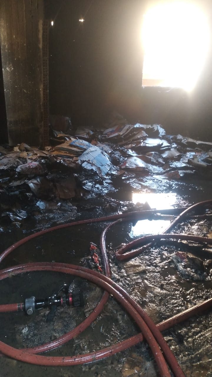 السيطرة على حريق بمصنع سناكس ببنها،فيتو