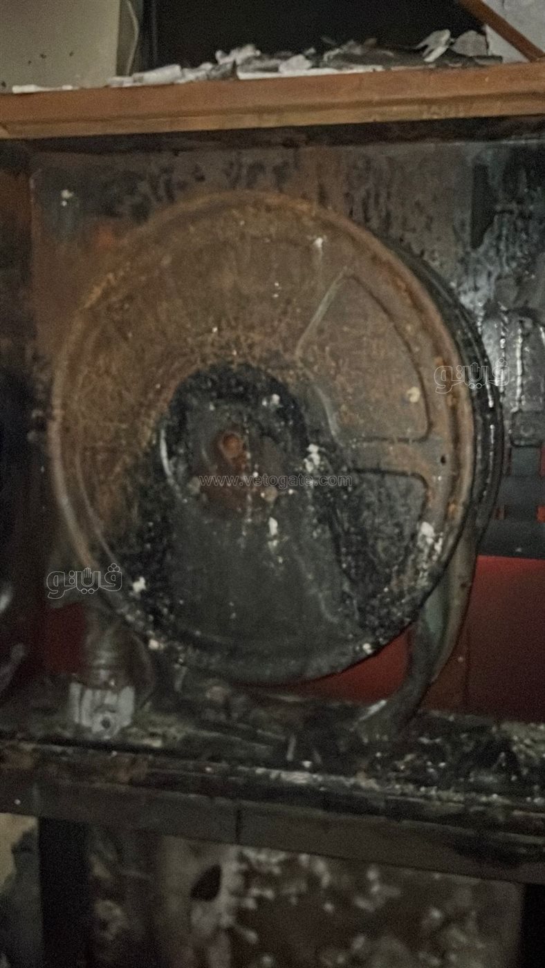 حجم الأضرار بسنترال رمسيس بعد تجدد اشتعال النيران (4)