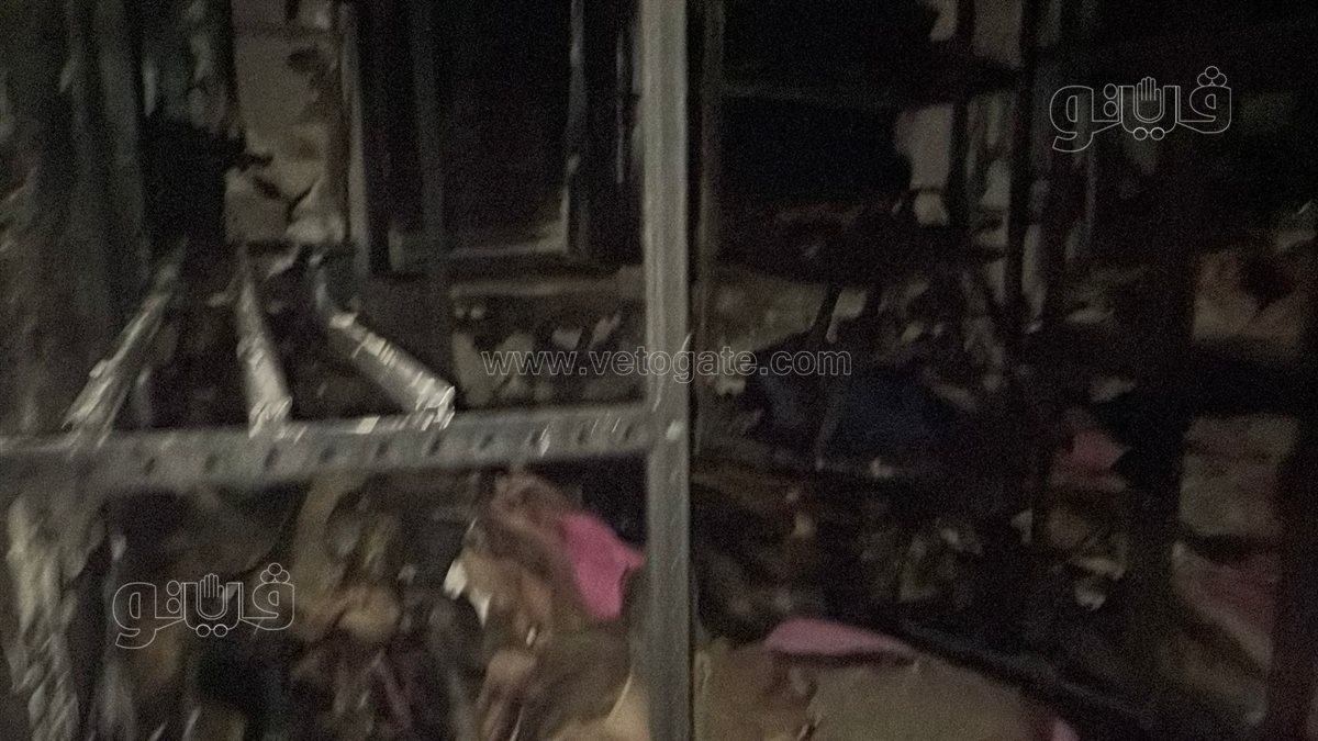 حجم الأضرار بسنترال رمسيس بعد تجدد اشتعال النيران (9)