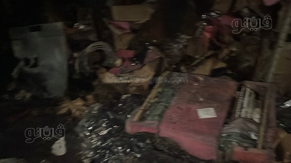 حجم الأضرار بسنترال رمسيس بعد تجدد اشتعال النيران (12)