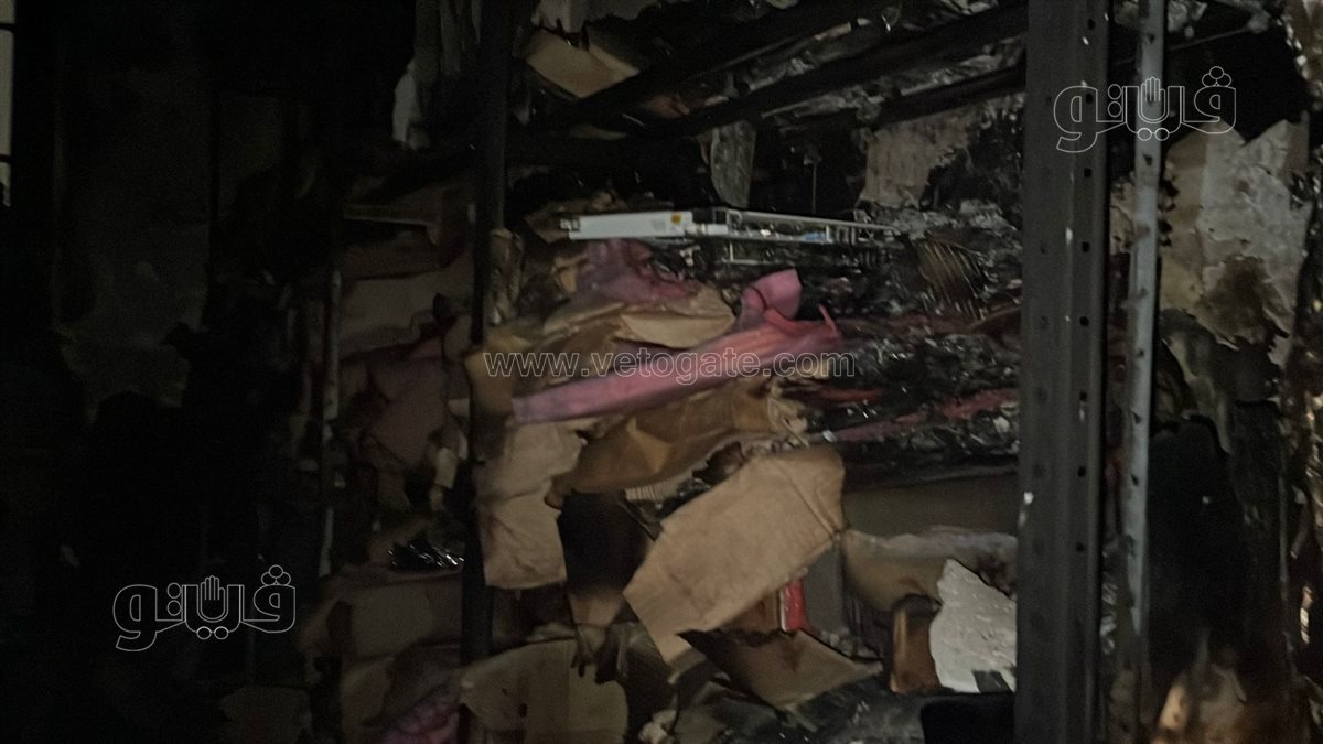 حجم الأضرار بسنترال رمسيس بعد تجدد اشتعال النيران (13)