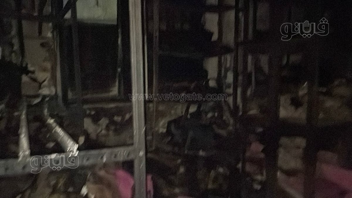 حجم الأضرار بسنترال رمسيس بعد تجدد اشتعال النيران (15)