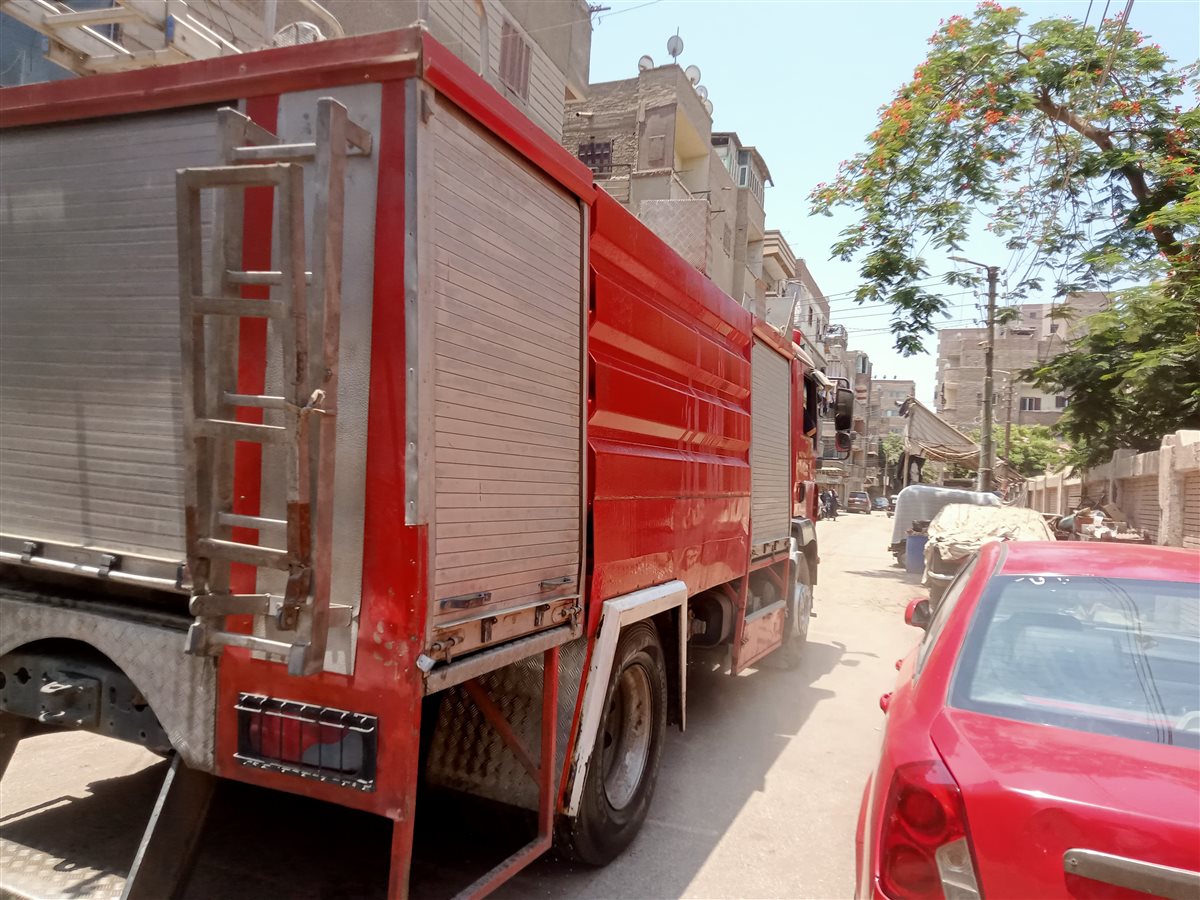 اندلاع حريق بشقة بقليوب القليوبية،فيتو 