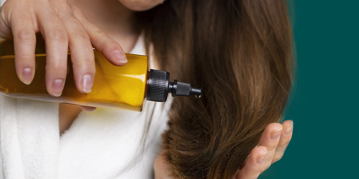 الزيوت للشعر المتقصف