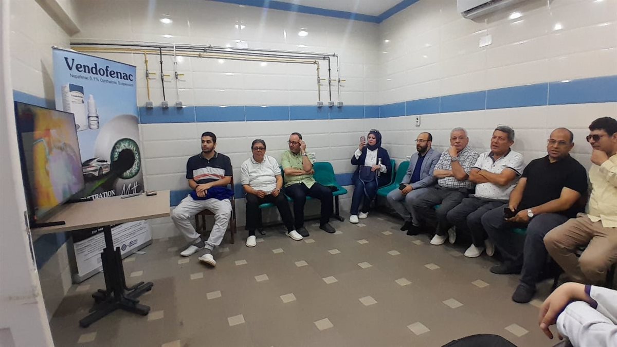 اجراء 6 عمليات والكشف على 30 حالة بستشفي الرمد بدمنهور، فيتو