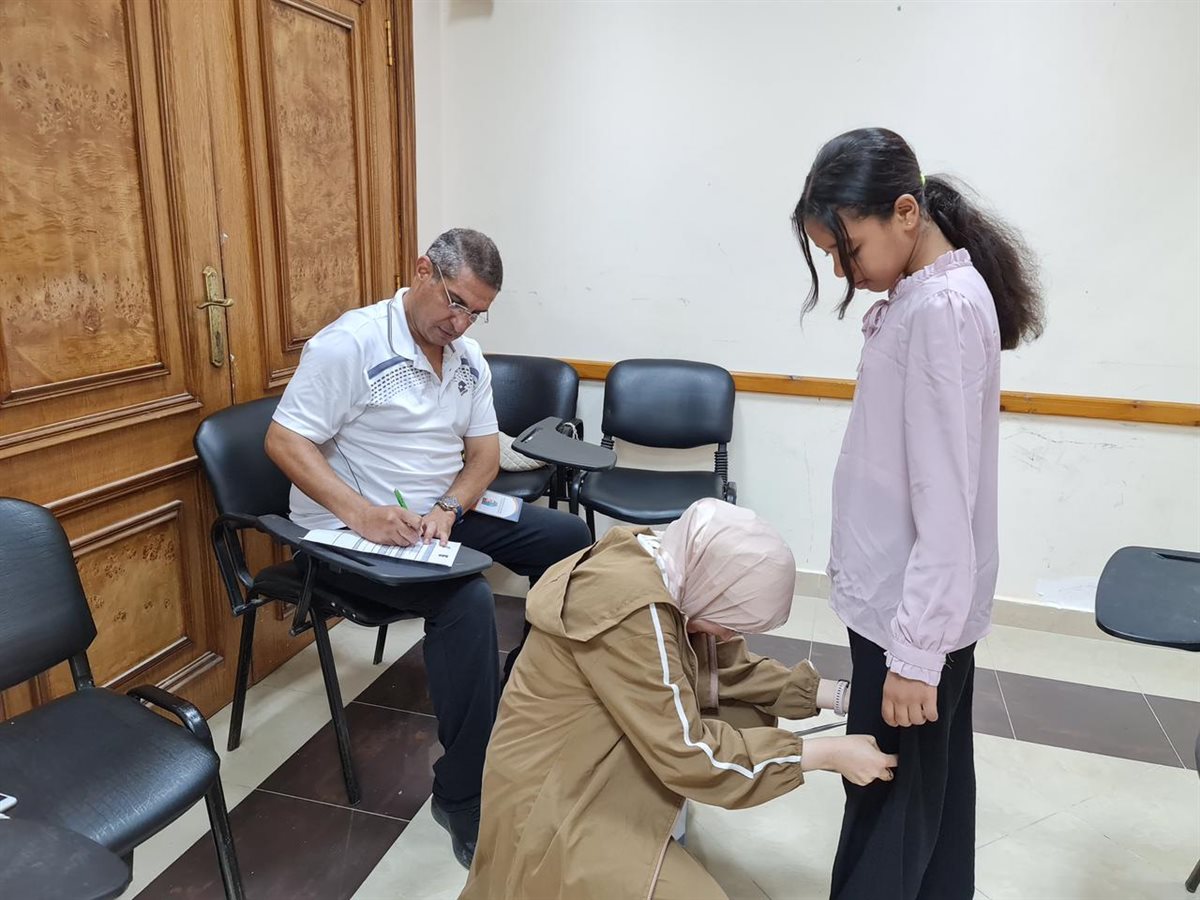 قياسات بدنية وفسيولوجية للاعبي الجودو في مشروع الموهبة