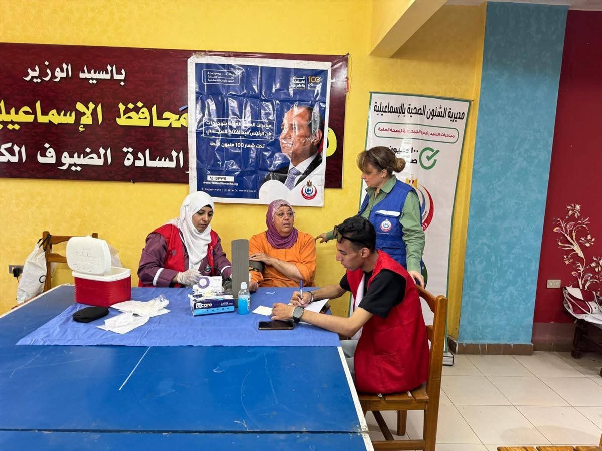 جانب من فعاليات المبادرة، فيتو