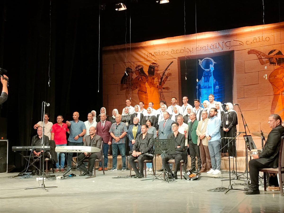 فعاليات ملتقى حور للفنون بجامعة دمنهور، فيتو 