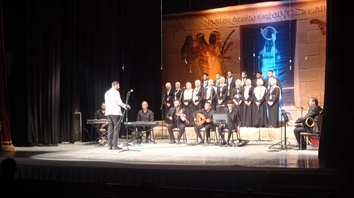 فعاليات ملتقى حور للفنون بجامعة دمنهور، فيتو 