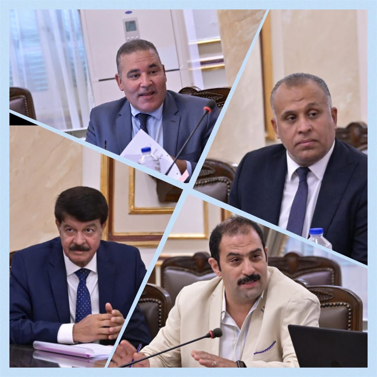 اجتماعات رئيس جامعة القاهرة 