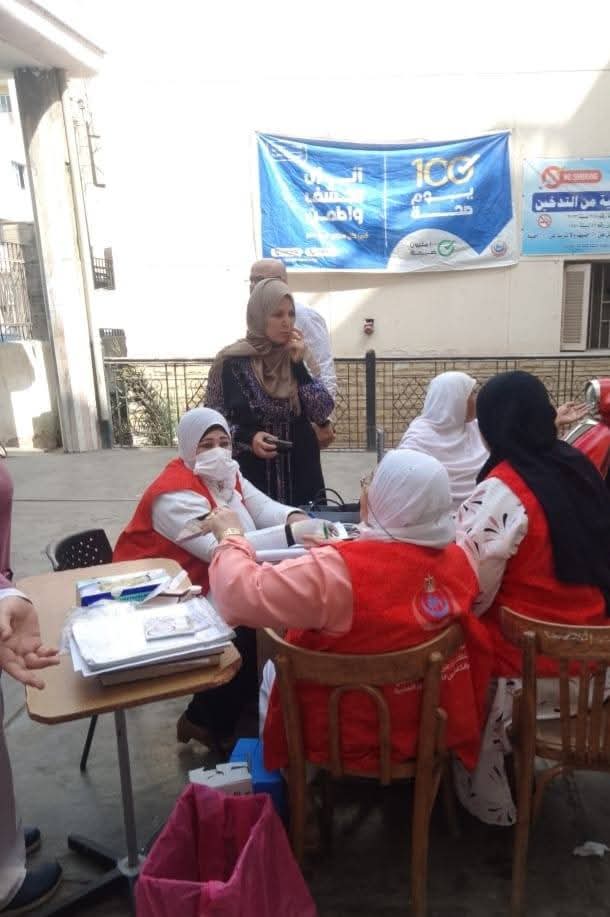 مبادرة 100 يوم صحة بدمياط 