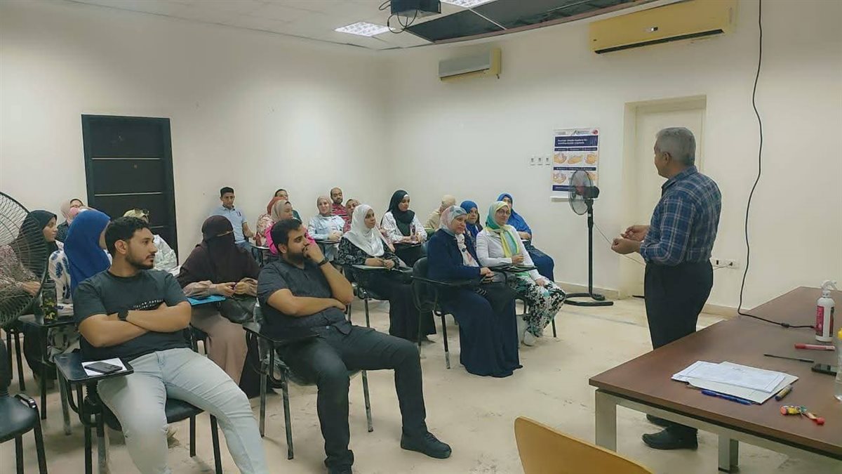 جانب من الدورات التدريبية، فيتو