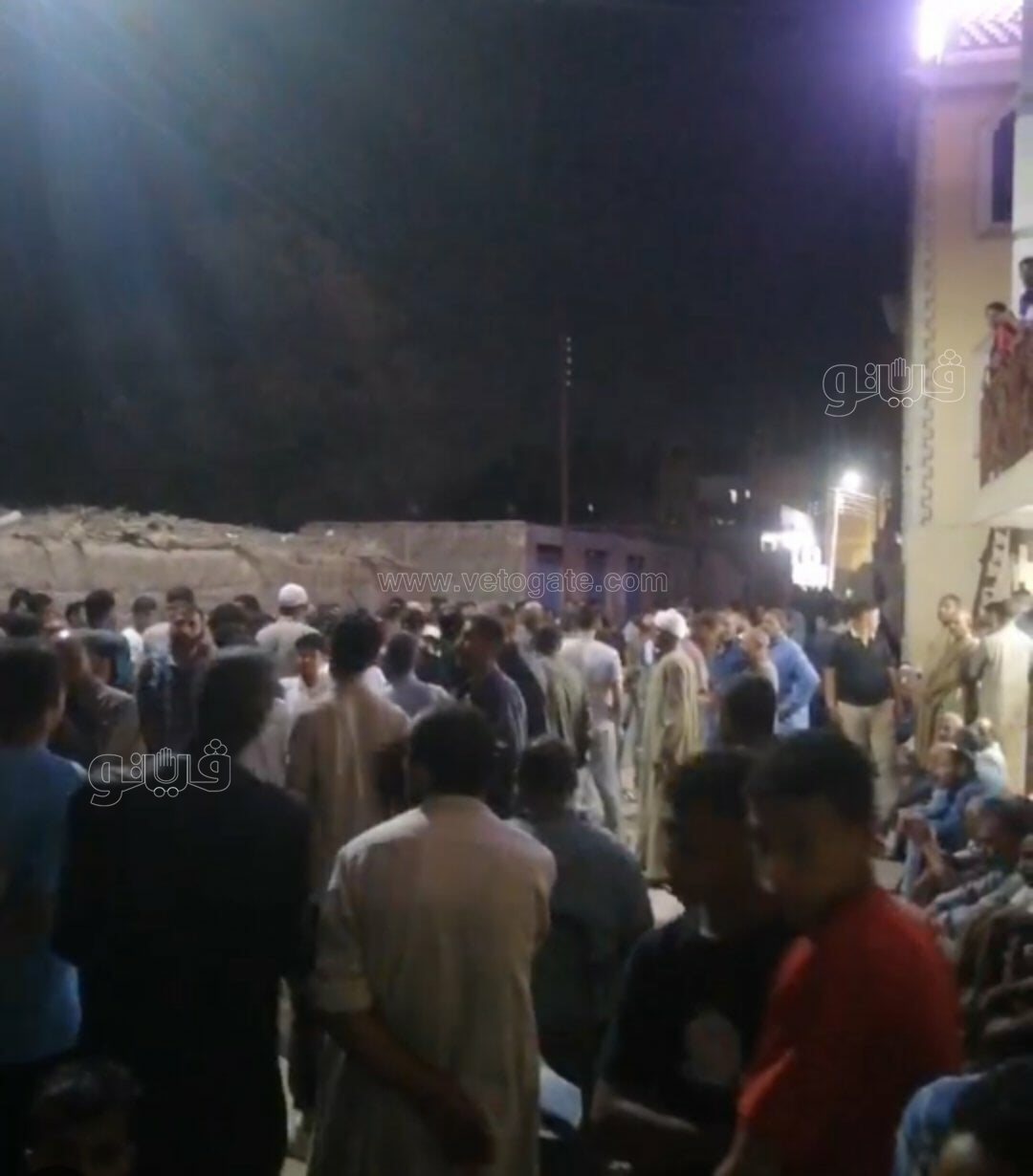 عزبة حنا الصغرى تشيّع ثلاثة من أبنائها ضحايا تصادم طريق الإسماعيلية،فيتو