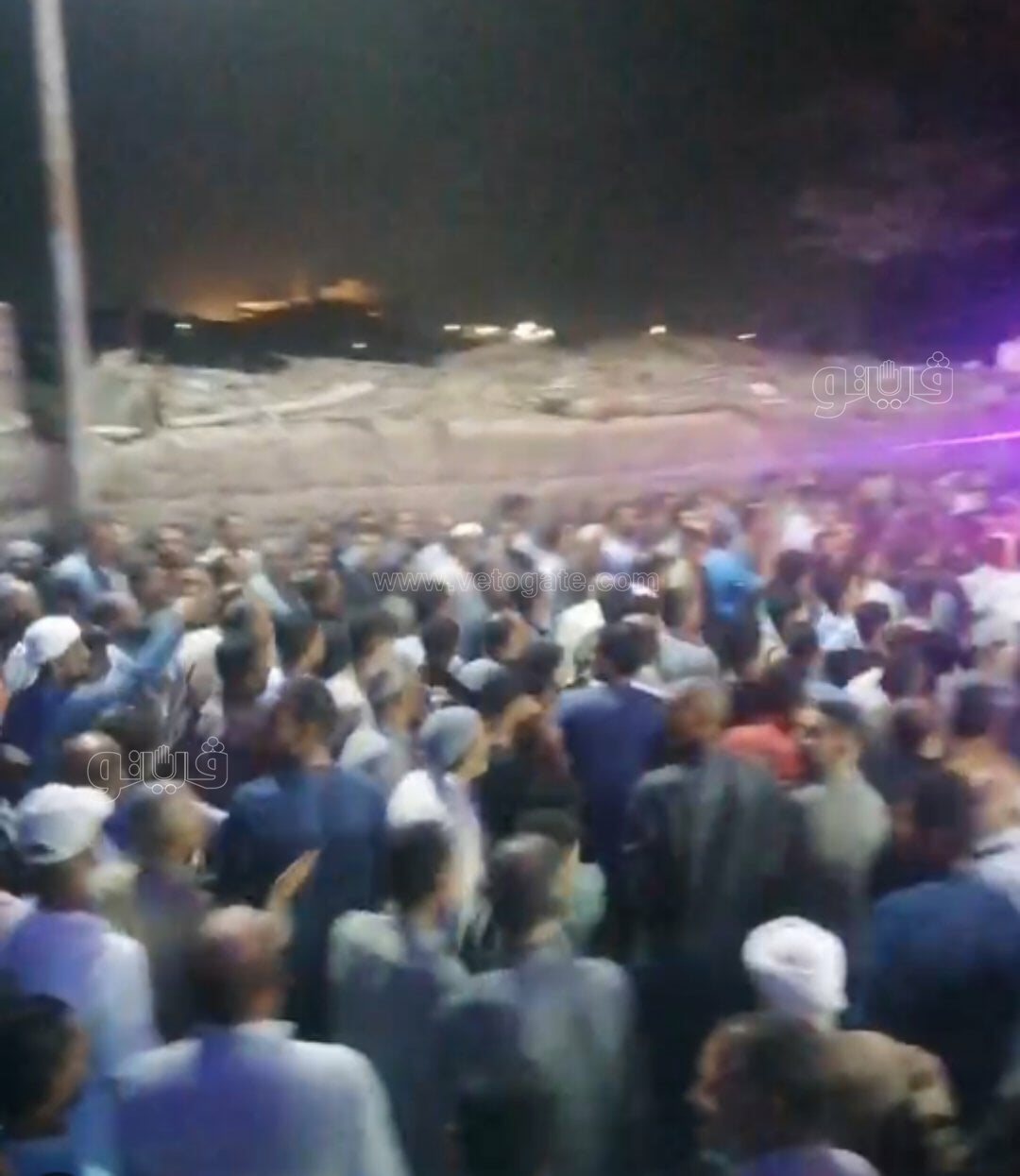 عزبة حنا الصغرى تشيّع ثلاثة من أبنائها ضحايا تصادم طريق الإسماعيلية،فيتو