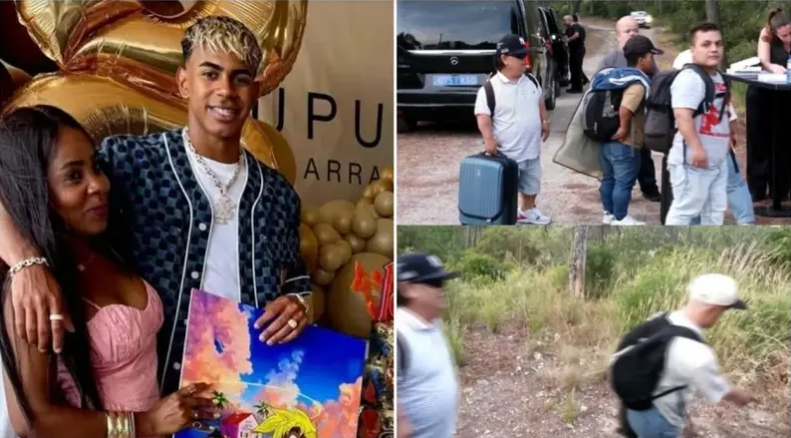 الأقزام المشاركين في حفل عيد ميلاد لامين يامال، فيتو