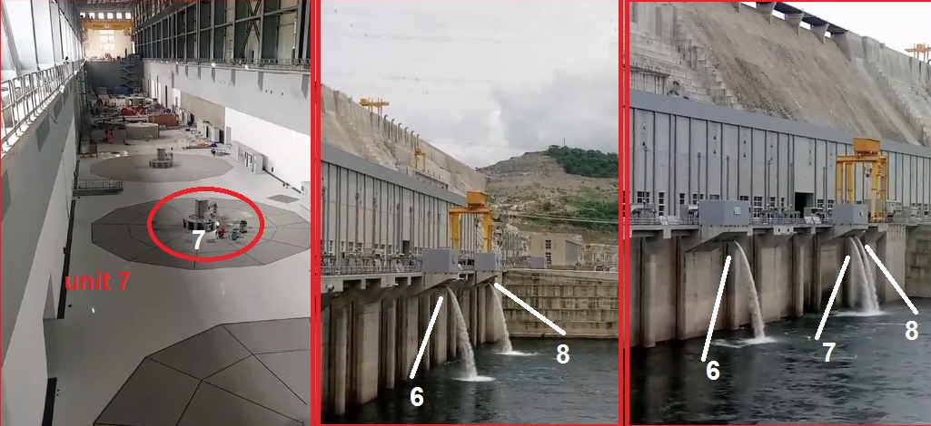 توربينات سد النهضة التي تعمل، فيتو