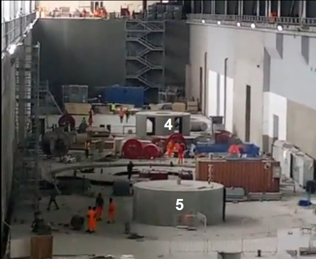 داخل محطة توربينات سد النهضة، فيتو