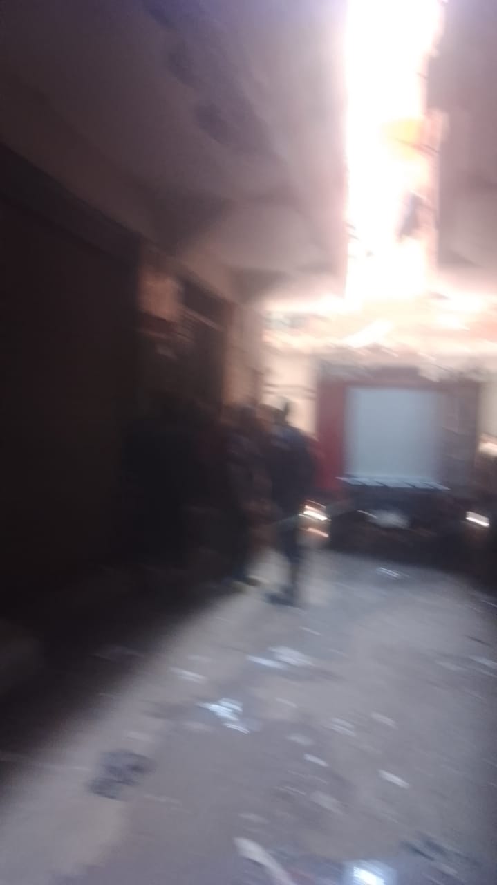 حريق بشقة سكنية بالقليوبية،فيتو