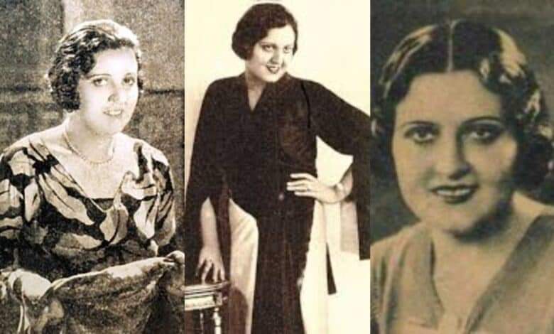 نادرة امين فى مراحل حياتها 