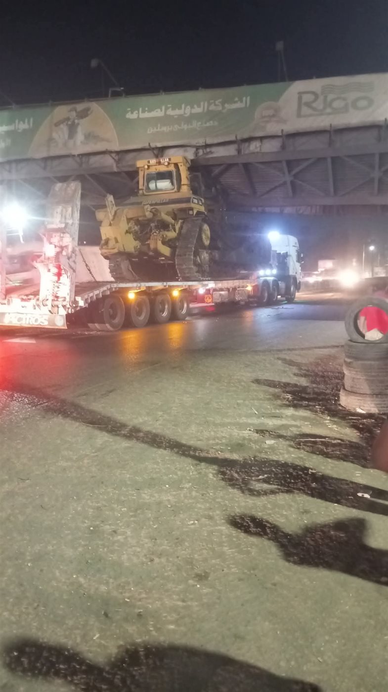 سقوط كوبري مشاه علي الطريق الزراعي،طوخ 