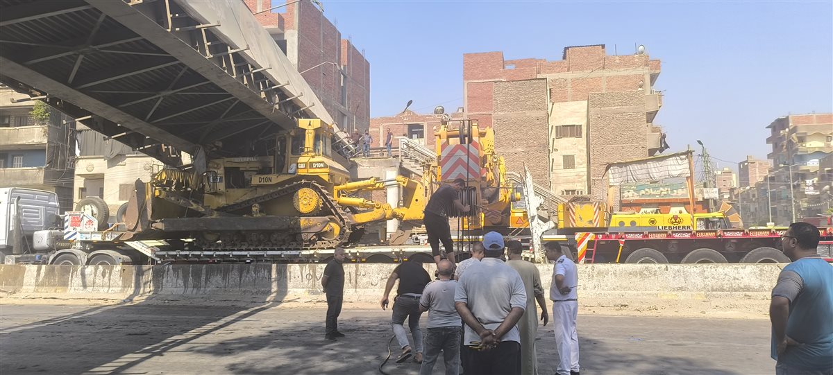 تحريك كوبري المشاة طوخ علي الزراعي ،فيتو