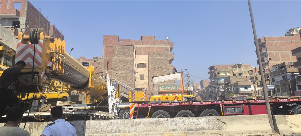 تحريك كوبري المشاة طوخ علي الزراعي ،فيتو